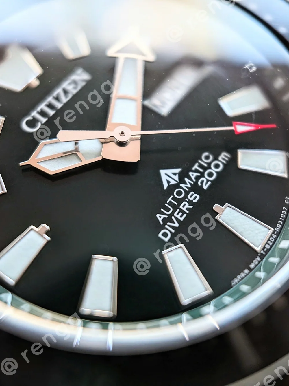 Dark Green Citizen Promaster FUGU AUTOMATIC Men's Dive Watch Sapphire 200M